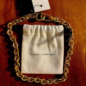 Laura Lombardi NWT gold chain choker
